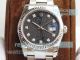 DJ Factory Swiss Replica Rolex Datejust 904L SS Black Micro Dial Watch  (3)_th.jpg